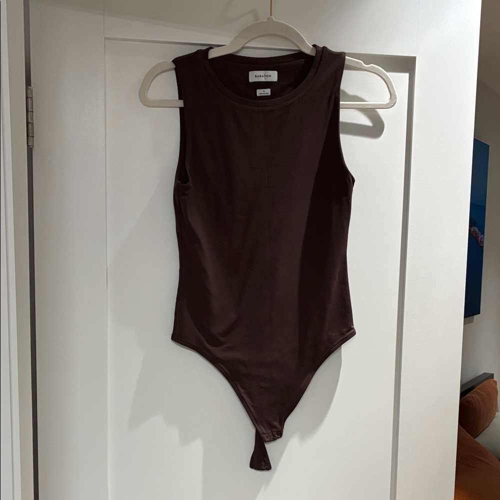 Babaton Dark Brown Bodysuit